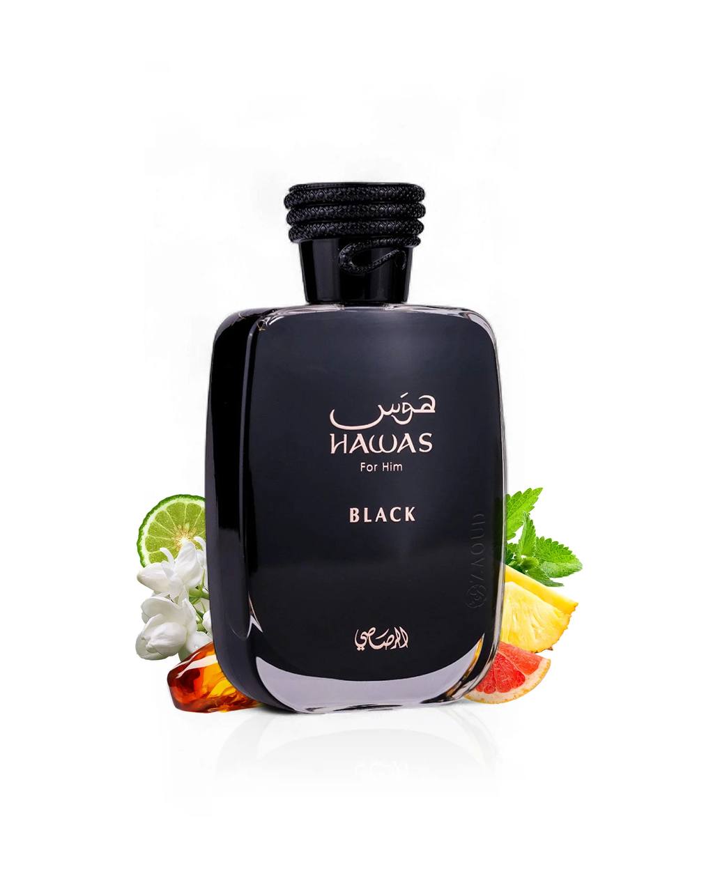 Rasasi Hawas for Him Eau de Parfum - Long Lasting Woody Aquatic Fragrance for Men