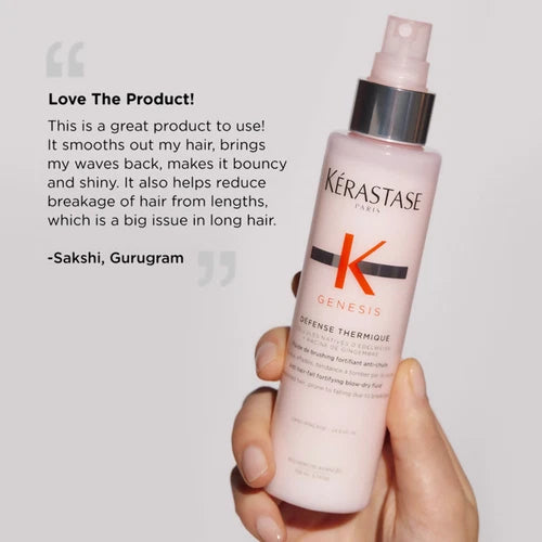 Kerastase Genesis Defense Heat Protection & Blow-Dry Hair Spray Minimises Breaka