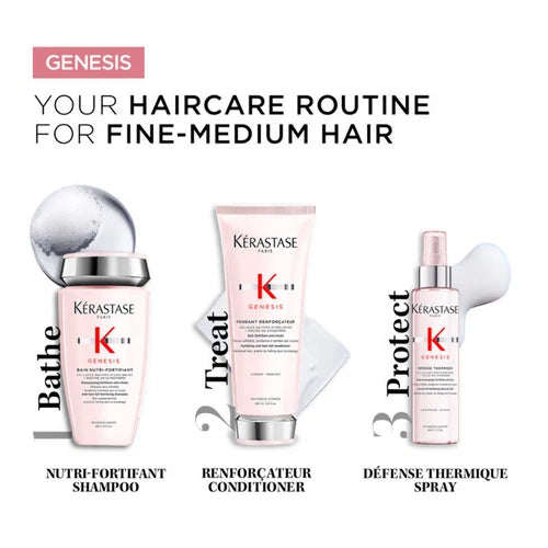 Kerastase Genesis Defense Heat Protection & Blow-Dry Hair Spray Minimises Breaka
