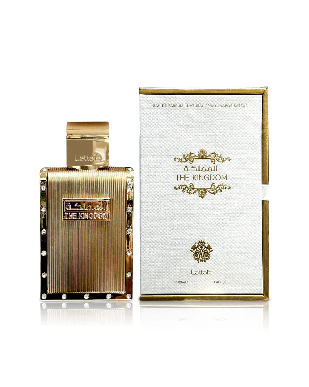 Lattafa The Kingdom Eau de Parfum for Men - Long Lasting Fragrance